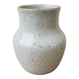 Sandstone vase signed Austruy