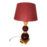 Lampe céramique vintage 80 style menphis