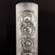 Peill & putzler crystal vase, West Germany, brutalist vase. Year 50