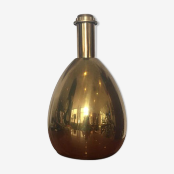 Pied de lampe dorée, vers 1970