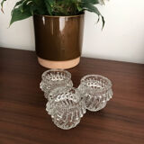 Lot de 3 bougeoirs