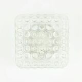 Lustre en verre bulle de style mid-century par Helena Tynell pour Limburg, années 1970.