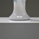 Glass Italian table lamp, 1970s Italy.