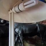 Mushroom-shaped articulated desk lamp from the 70s