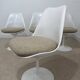 Set of 4 Tulip chairs by Knoll – Eero Saarinen – 1960s/70s