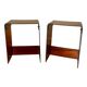 Pair of Roche Bobois bedside tables or sofa ends