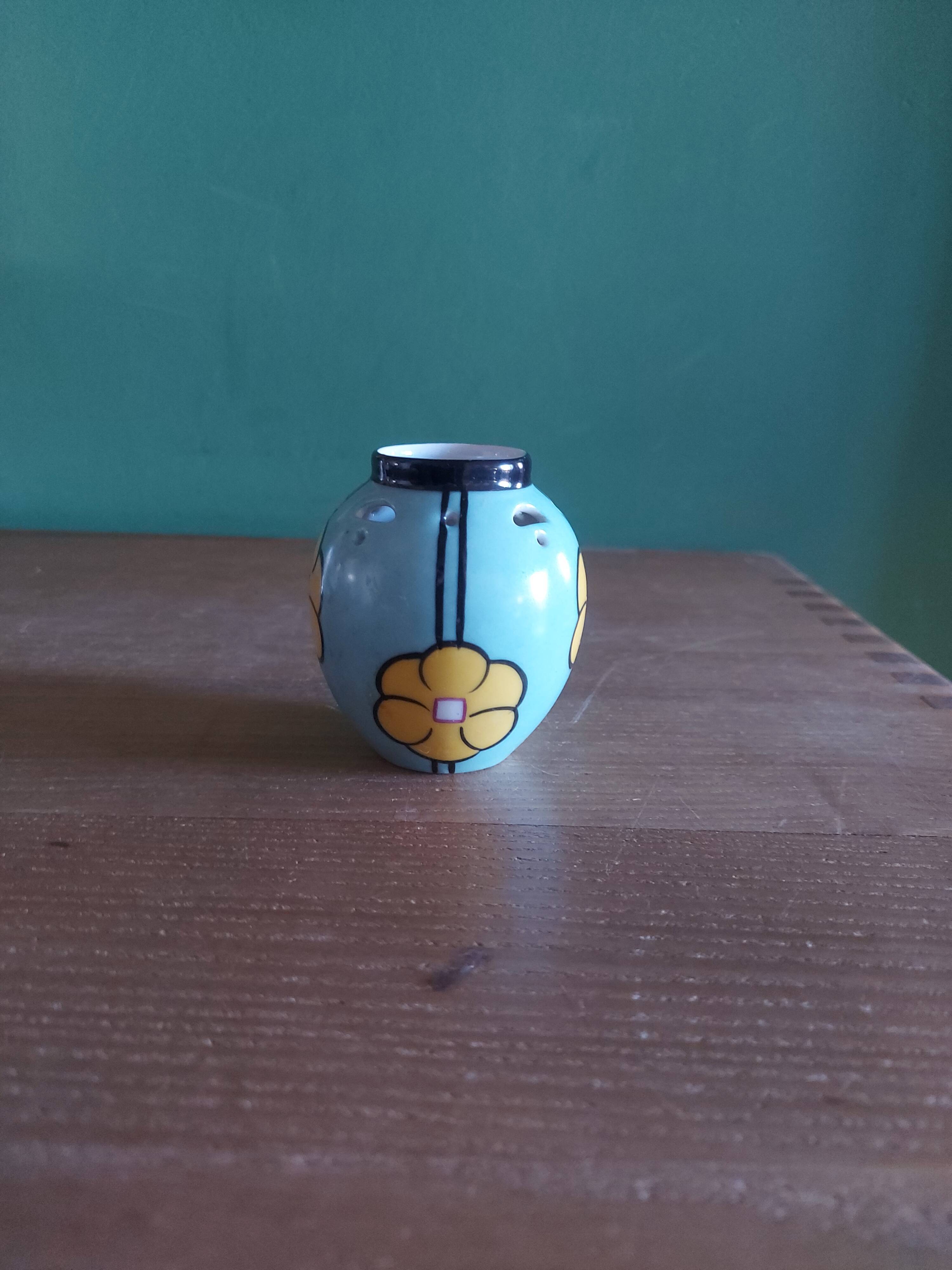 Art deco ceramic vase