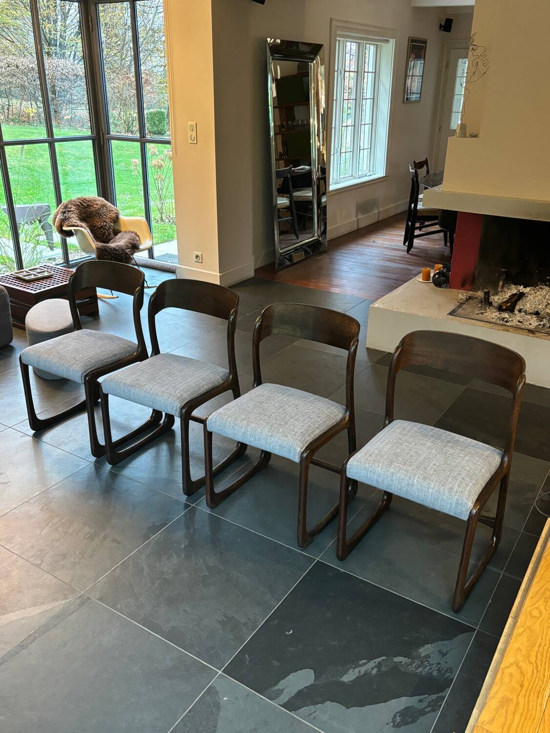 Set of 4 Beaumann chairs