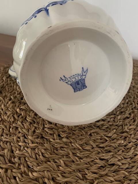 Gien water pitcher or carafe