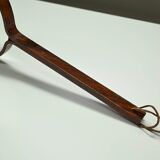 Rosewood hand mirror by Hans-Agne Jakobsson made in Markaryd, 1950s Sweden.