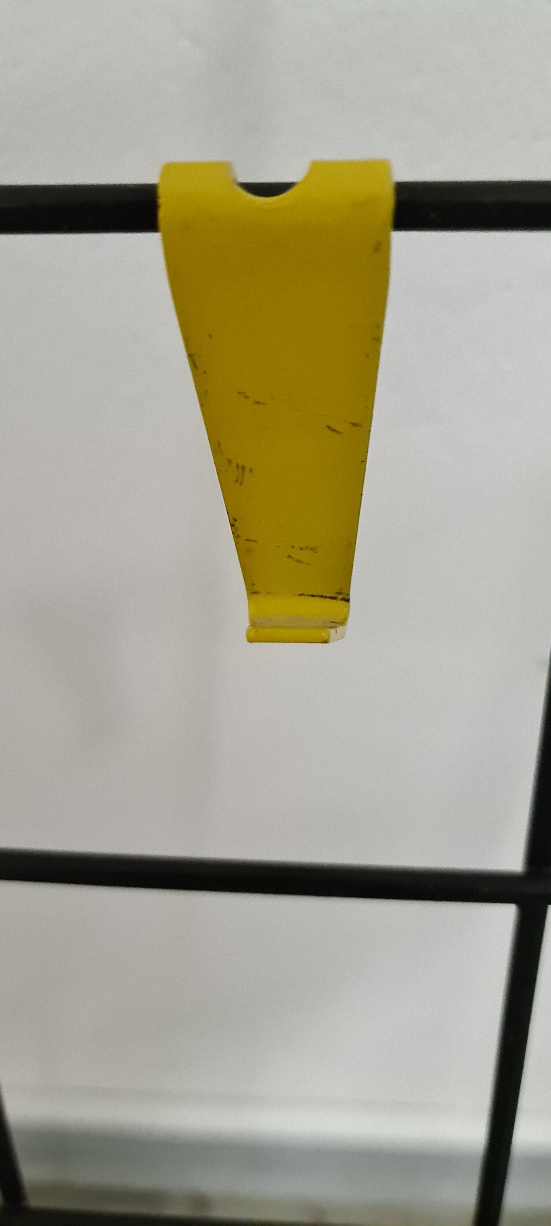 Vintage metal coat and hat rack