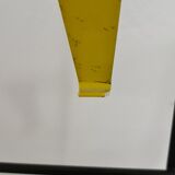 Vintage metal coat and hat rack