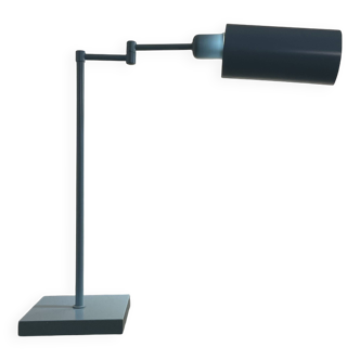 Blue metal lamp