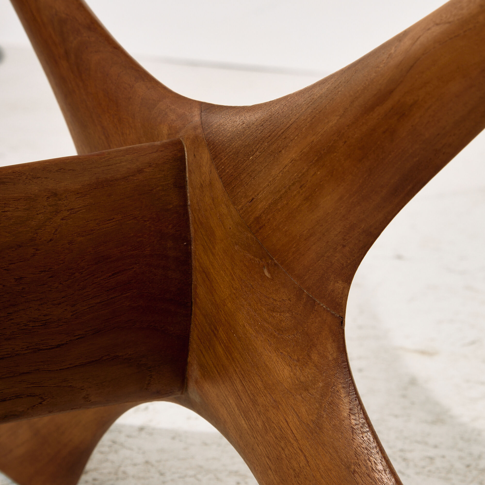 Table basse en teck Condor par Fredrik Schriever-Abeln pour Örebro Glas