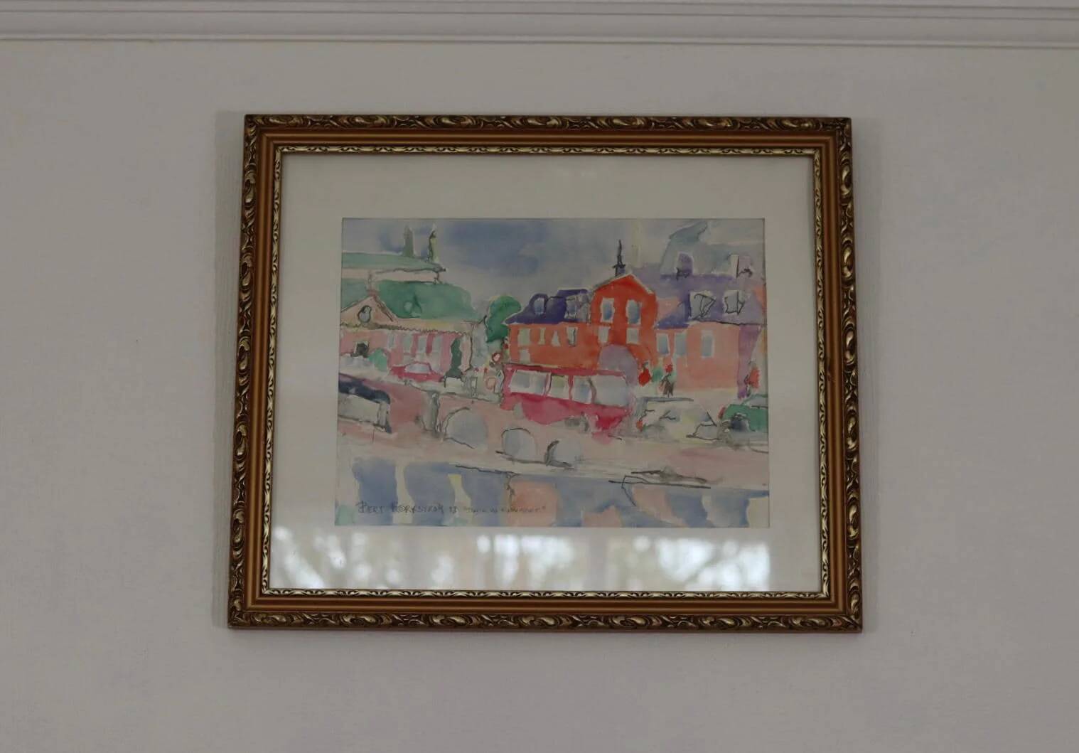 « Le trafic à la Maison du Chevalier » par Bert Forkström