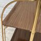 Vintage Golden Folding Table Gerlinol