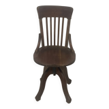 Baumann 1920 rotating office chair with adjustment screw