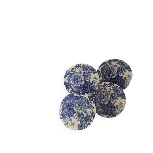 Lot de 4 coupelles en ironstone Royal Crownford Burleigh
