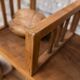 Etagère administrative bois brut 1930