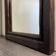 Antique Decorative Mirror Solid Oak Wood Frame Molded Vintage Art