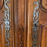 Cabinet Louis XV walnut 19th