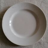 Lot of 6 flat plates in Gien earthenware