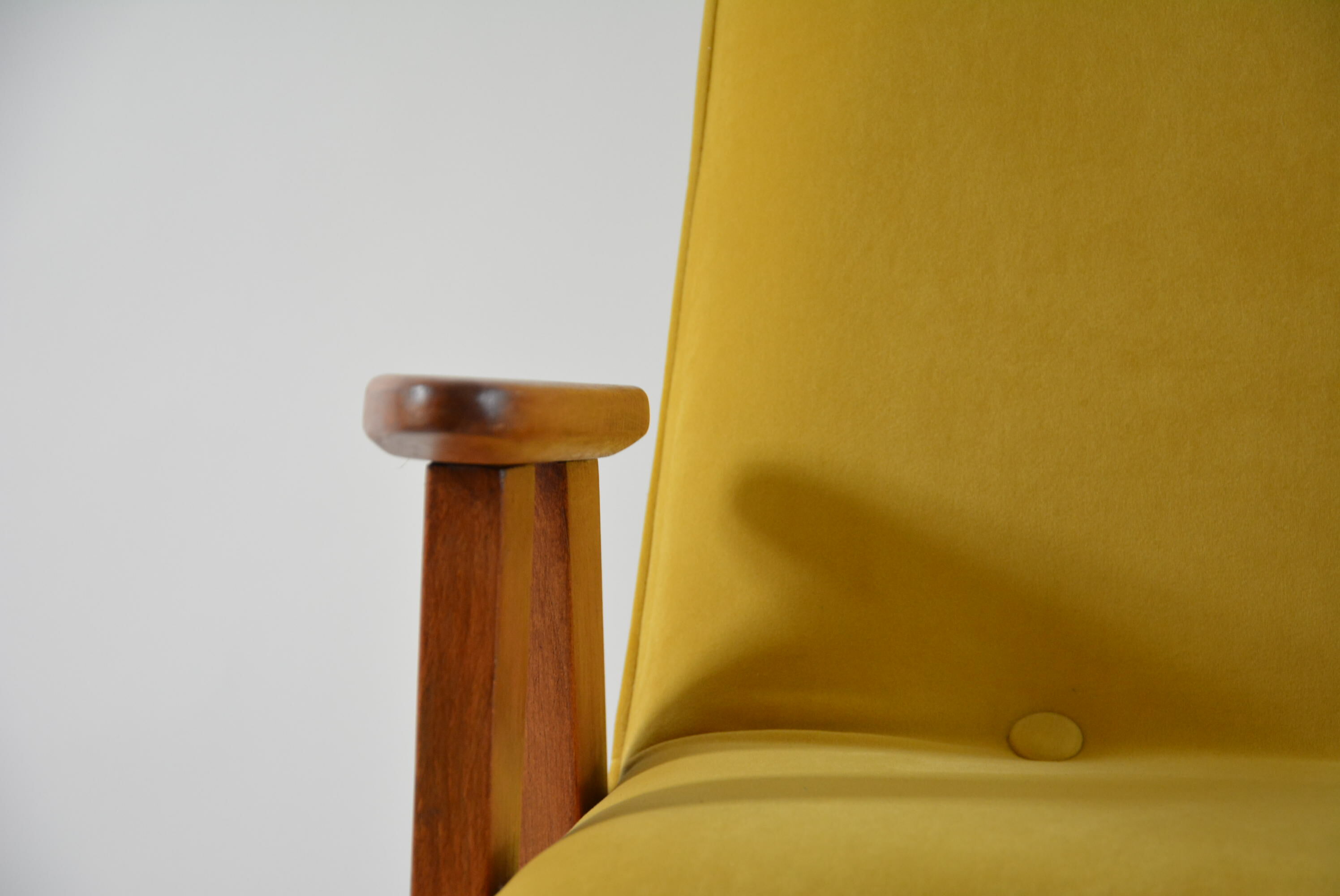 Yellow J.Chierowski and Birds 366 Chair