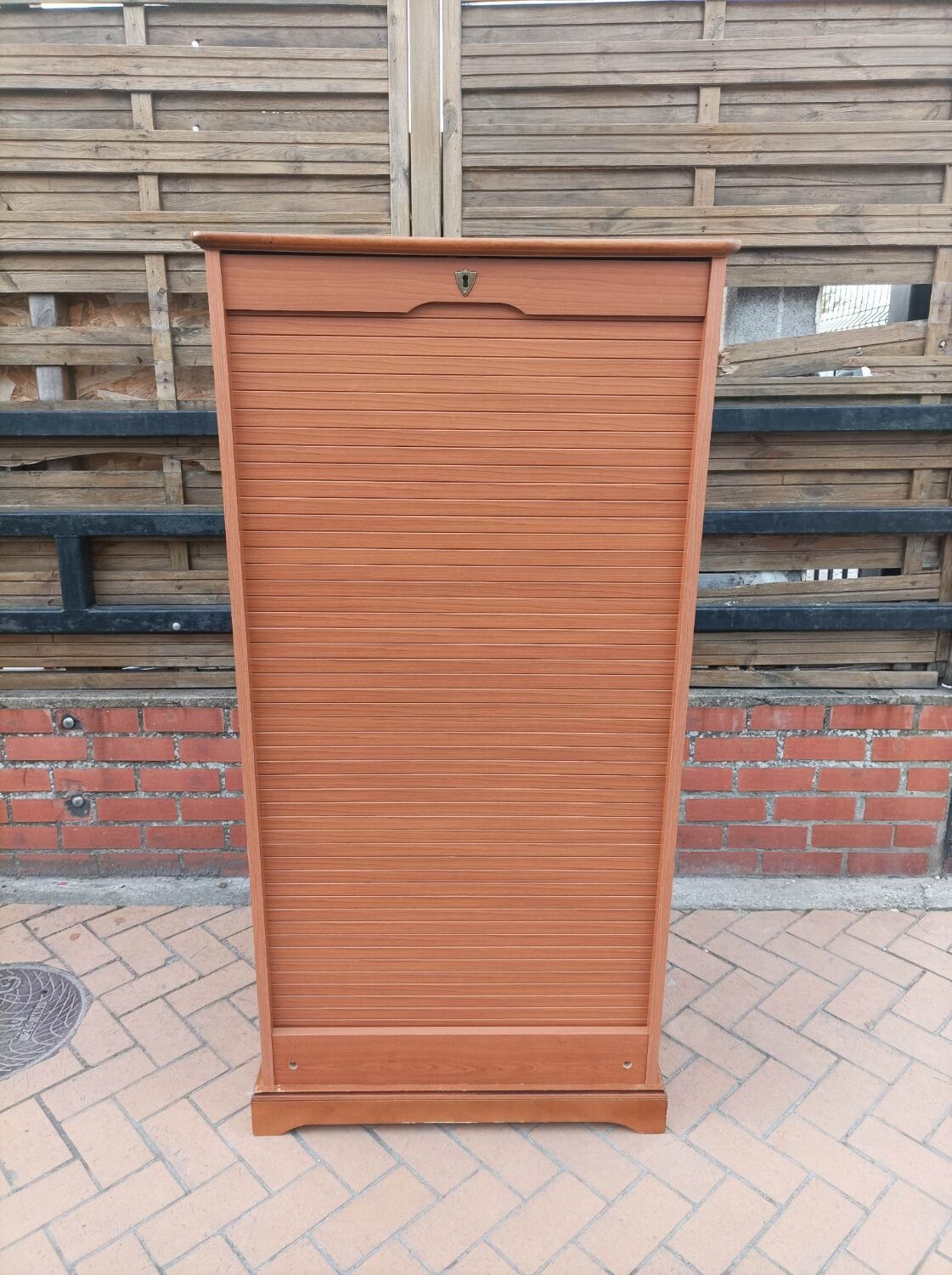Filing cabinets with curtains