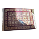 Shirvan urss oriental rug wool handmade rectangular 1940 burgundy and ecru with fringes 100% wool