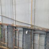 Suite of three single-sided doors in solid fir XIX century