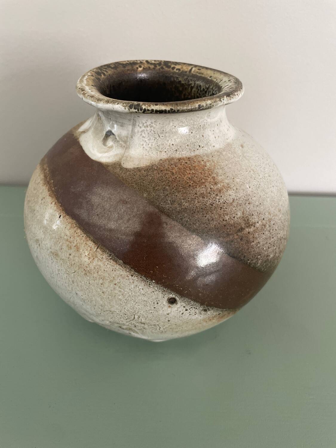 Vase, ceramic from La Combe du Lac, Lamoura