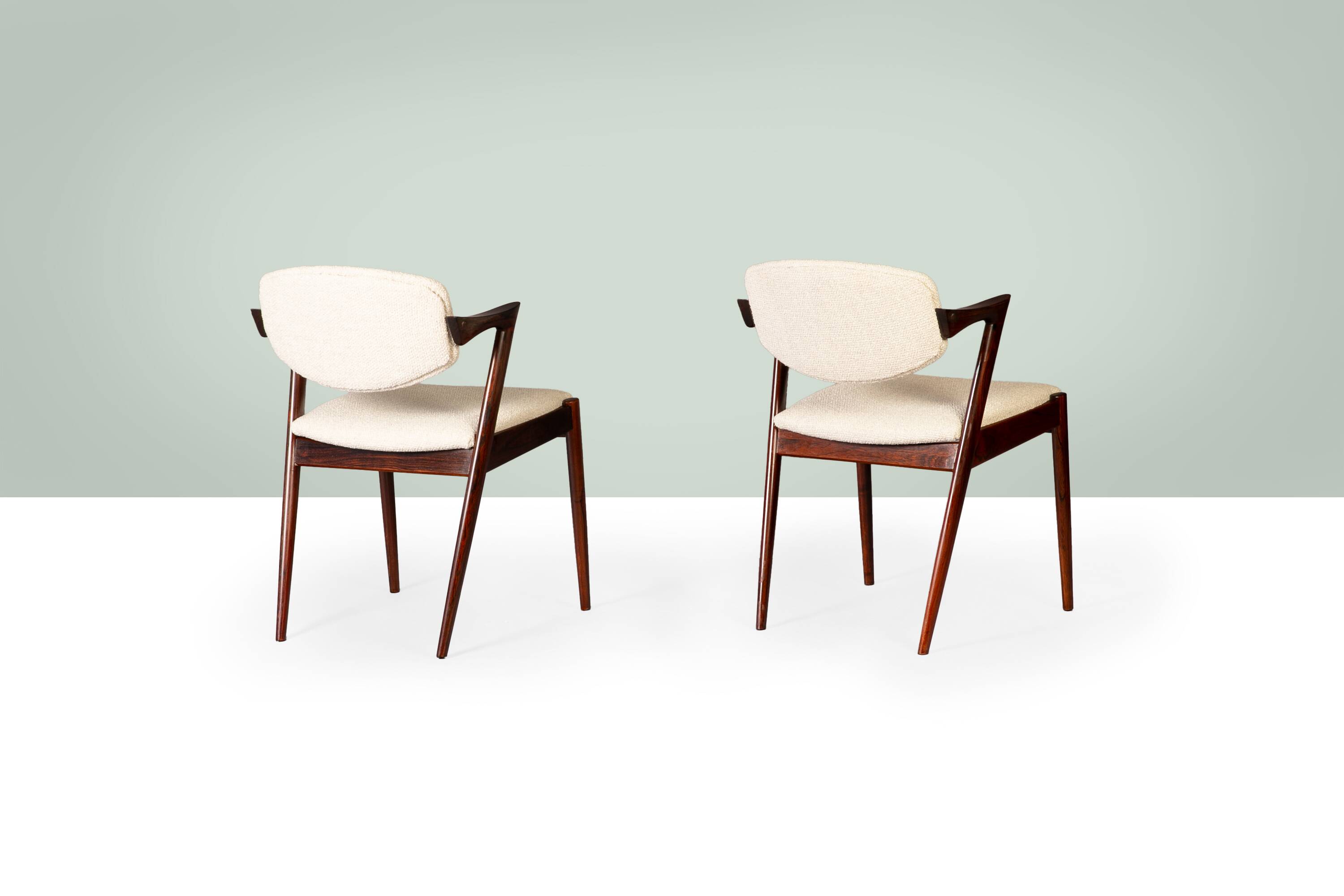 Kai Kristiansen rosewood 42 Z chairs