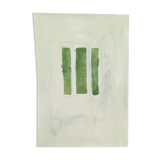 Peinture minimaliste géométrique Vert