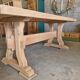 Monastery farmhouse table sandblasted
