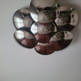 Reggiani Lights Vintage En Métal Miroir  year  1970