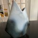 Yves Mohy vase in Virebent porcelain
