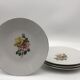 Hutschenreuther Arzberg-Bavaria Allemagne, 4 Assiettes à dessert en porcelaine