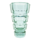 Art Deco vase, alexandrite glass, design by J. Hoffmann, Moser, Czechoslovakia, 1930s