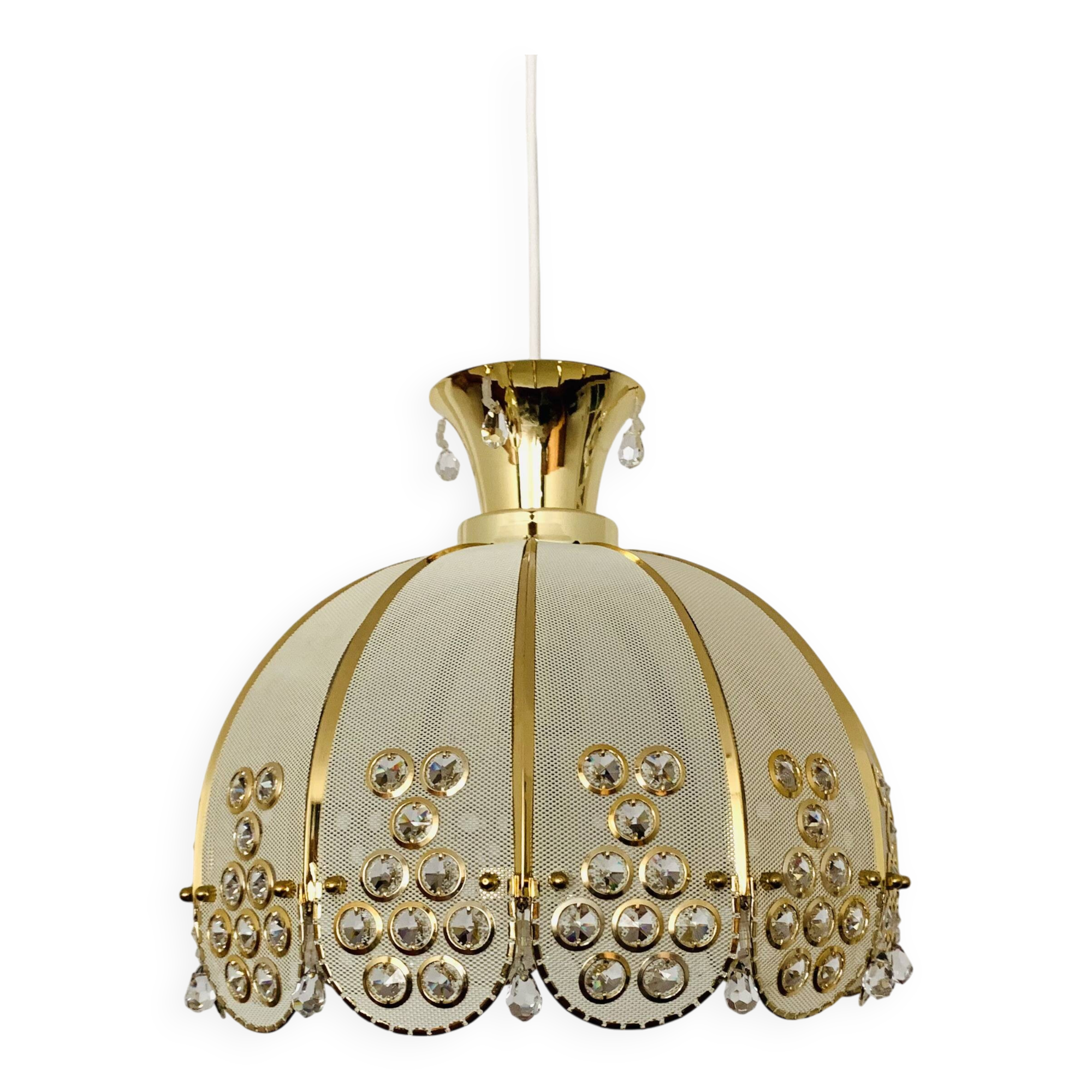 Suspension en verre cristal