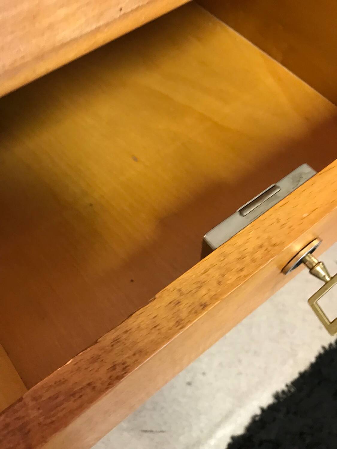 Bureau scandinave vintage années 70