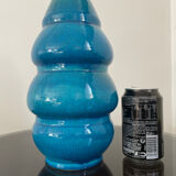 Cracked Art Deco ceramic vase Francis Bichoff