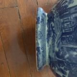 Blue English planter