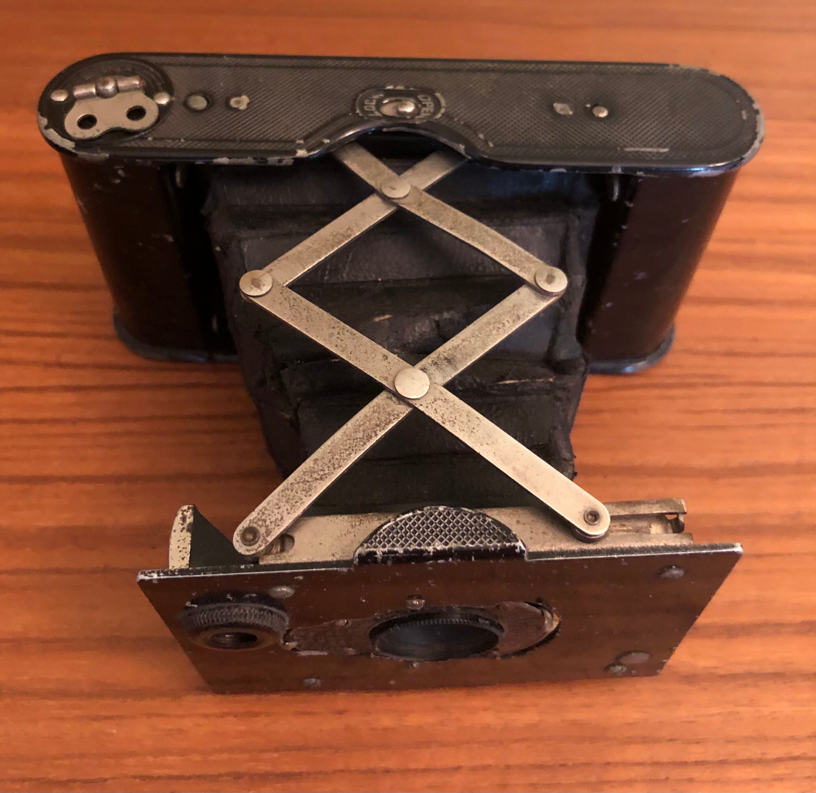 Kodak ball 1913 bellows camera