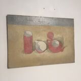 Still life in the dishes