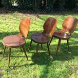 3 bistro chairs