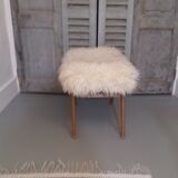 Footrest sheepskin
