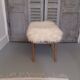 Footrest sheepskin