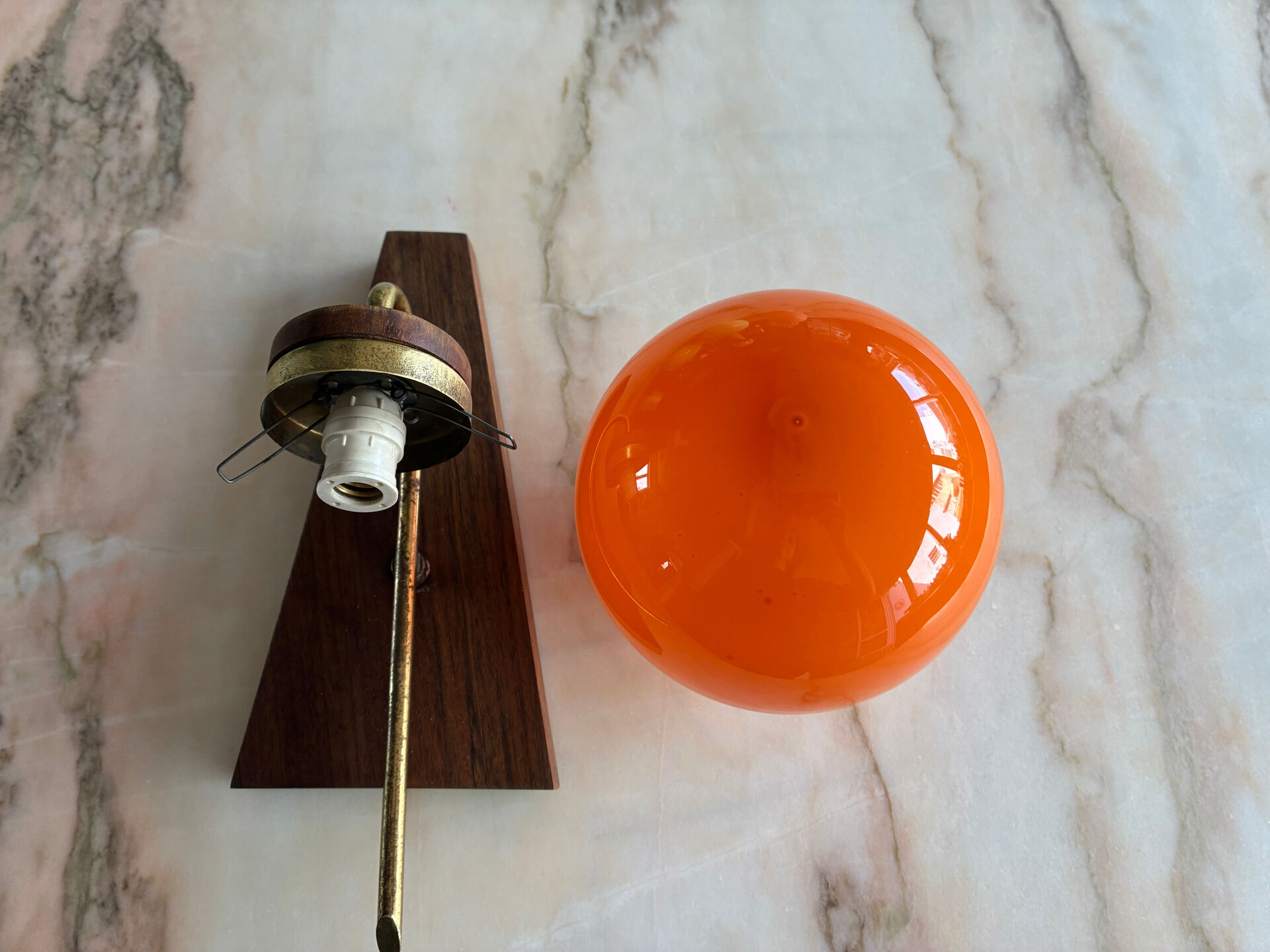 Vintage Scandinavian Wall Light