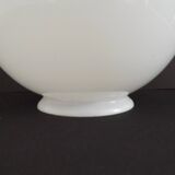 French Vintage White Opaque Glass Large Replacement Glass Globe Shade 204