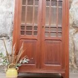 Glass-glazed Parisian wardrobe